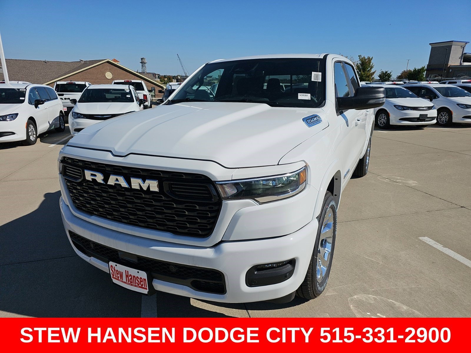New 2026 Bright White Clearcoat Ram Big Horn image 1