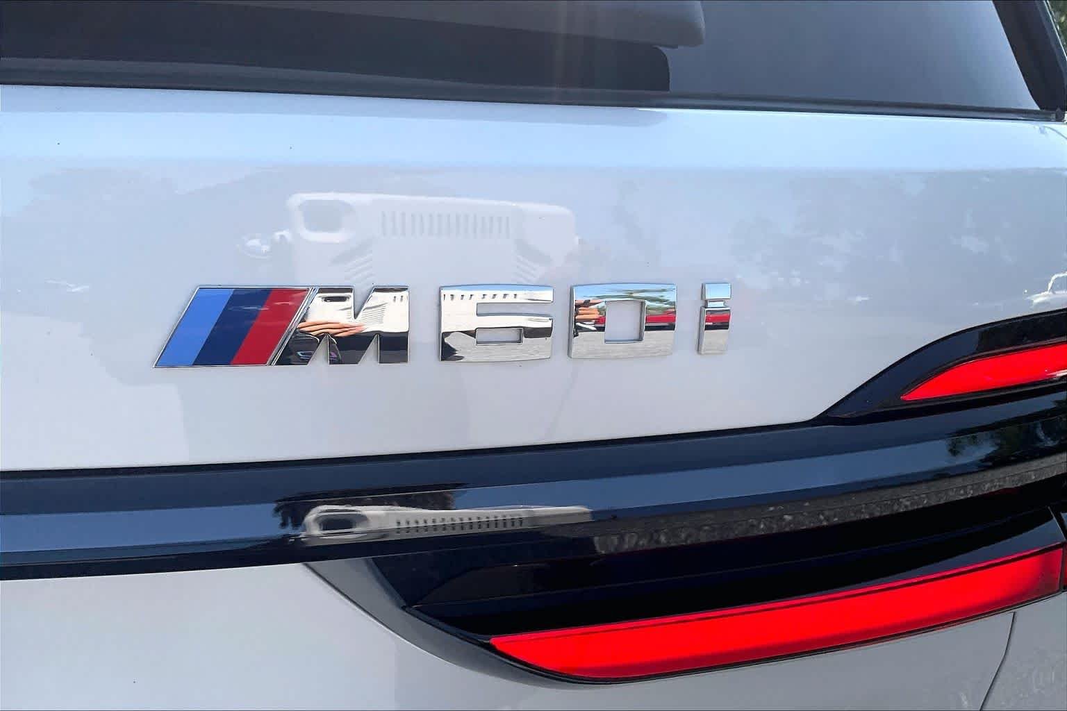 Certified Used 2024 Mineral White Metallic BMW M60i image 9