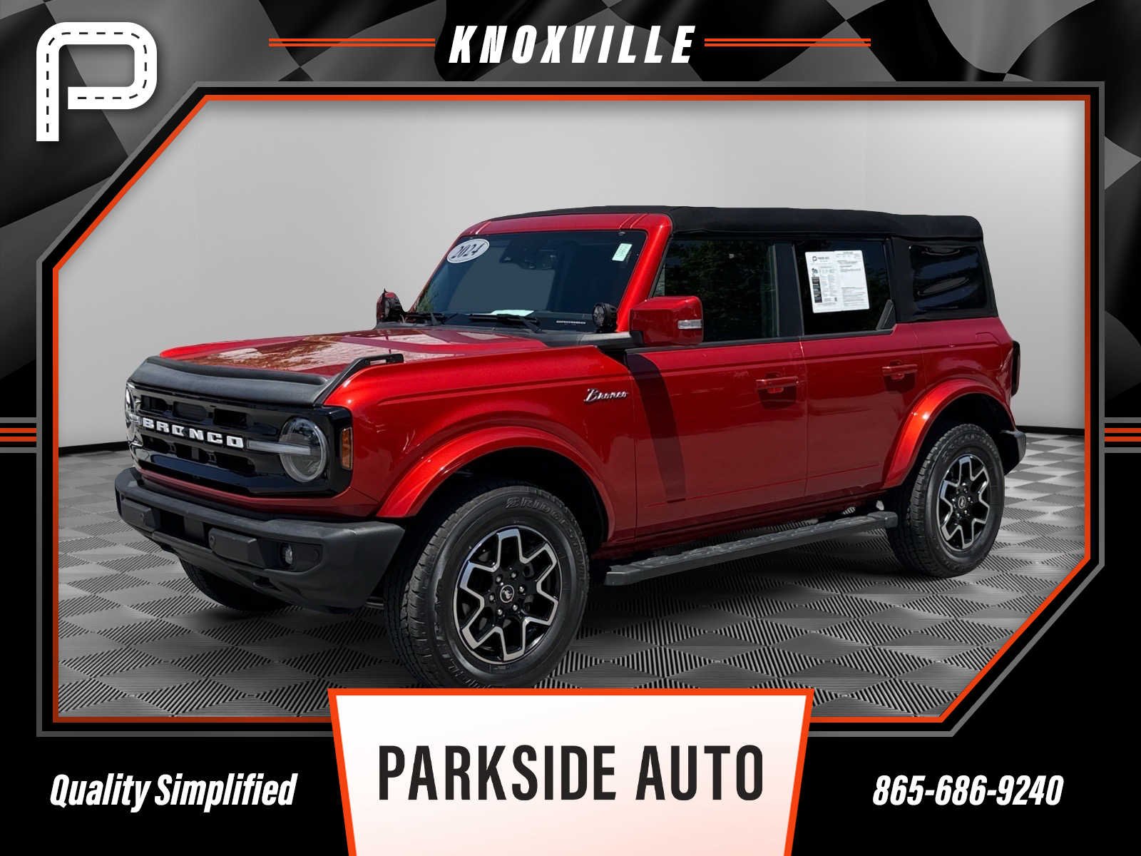 Pre-Owned 2024 Ford Bronco Outer Banks