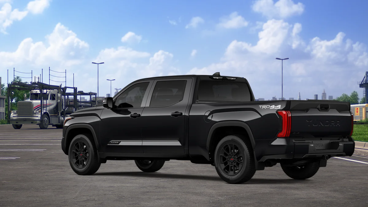 New 2026 Midnight Black Metallic Toyota Platinum image 6