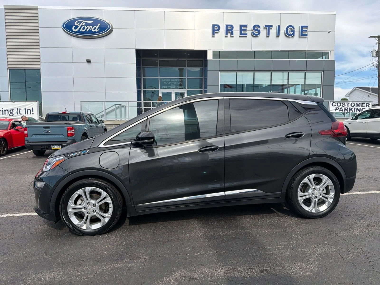 Used 2019 Chevrolet Bolt EV LT with VIN 1G1FW6S04K4149542 for sale in Columbiana, OH