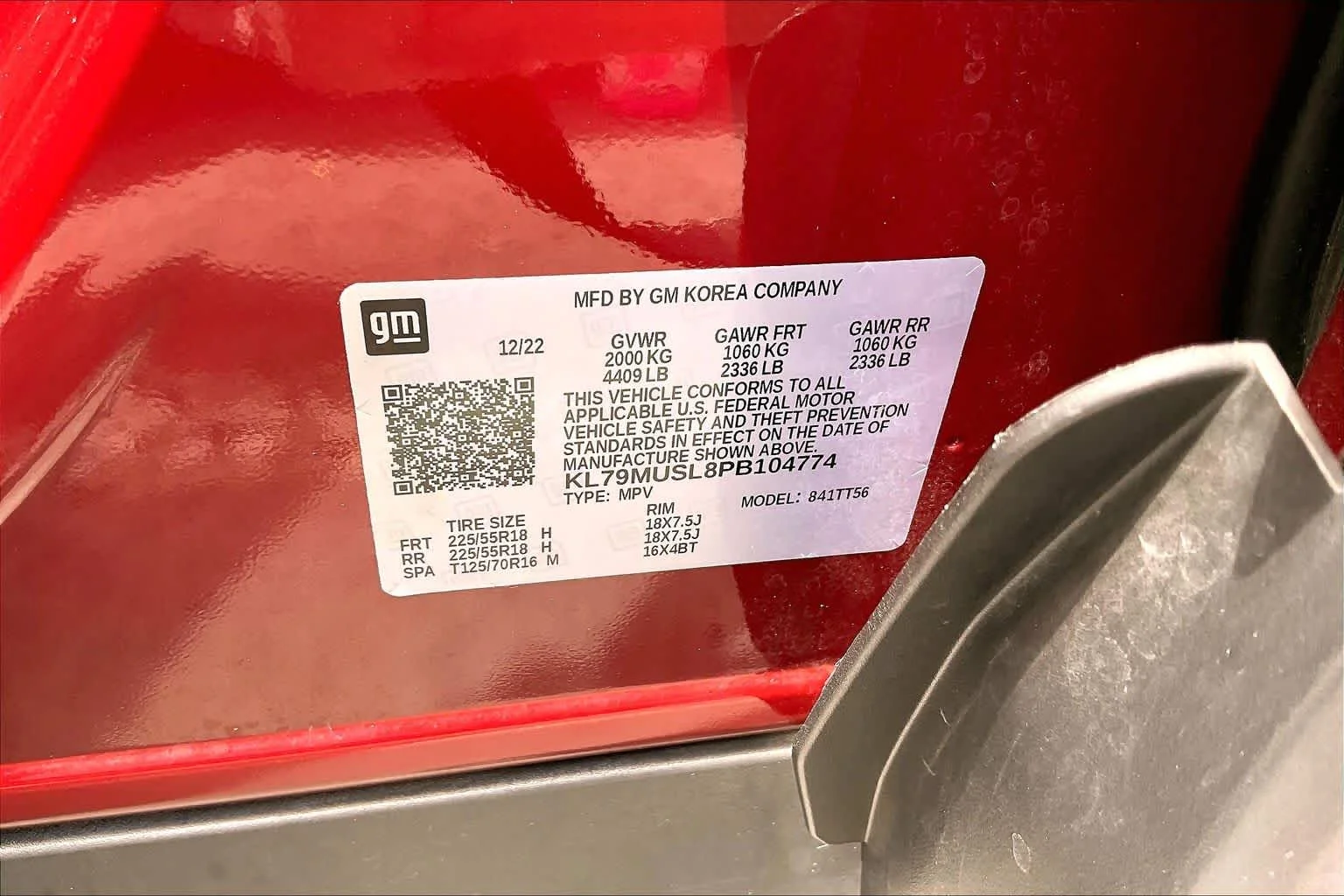 Used 2023 Crimson Metallic Chevrolet RS image 58