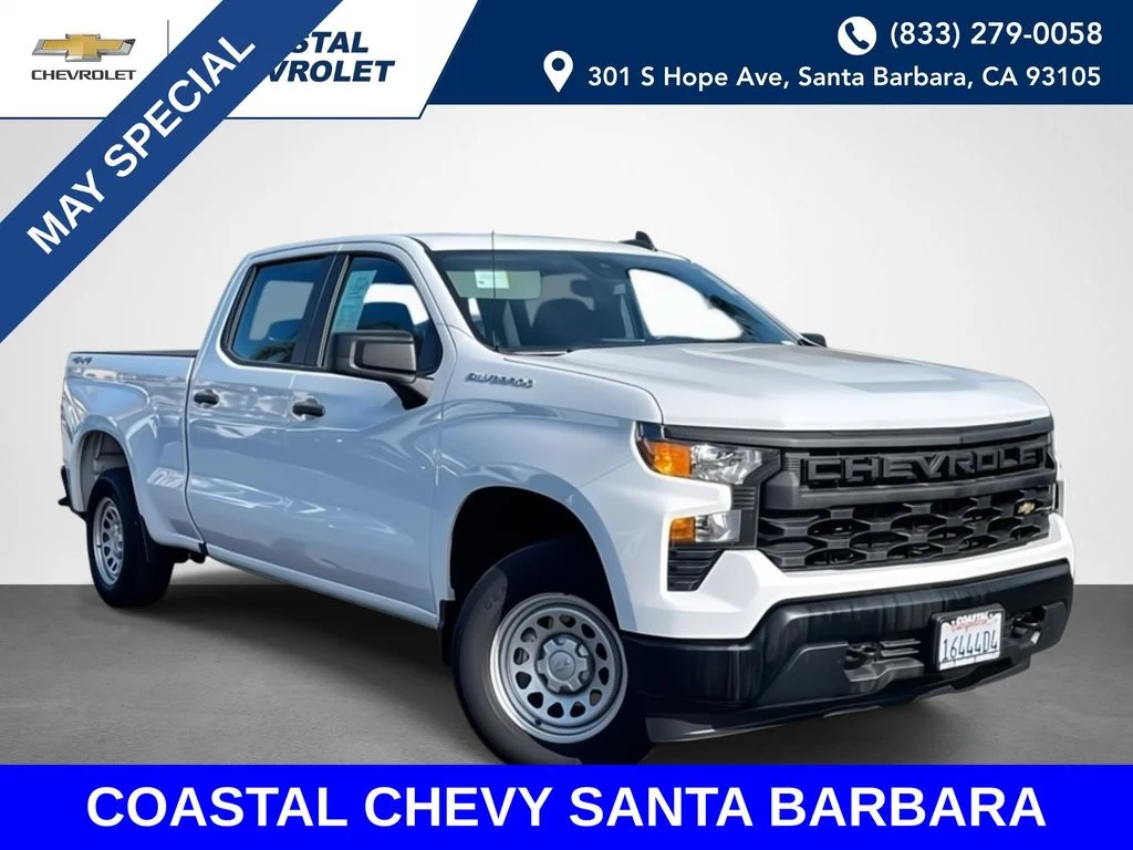 2024 Chevrolet Silverado 1500 Work Truck 1WT 4X4 Crew Cab Short Box's photo