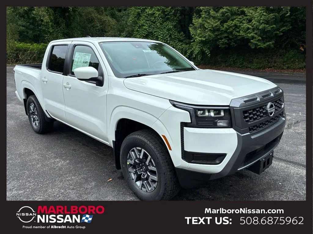 New 2026 Glacier White Nissan Crew Cab SV image 1