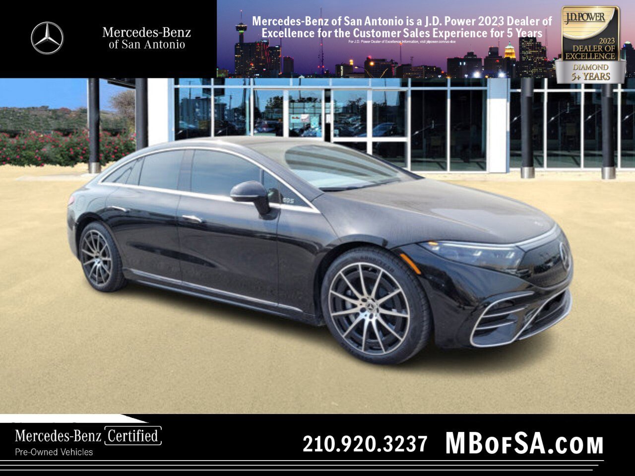 Certified Pre-Owned 2023 Mercedes-Benz EQS EQS 450+ 4dr Car in San