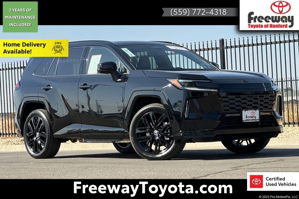Certified Used 2026 Black Toyota XSE image 1