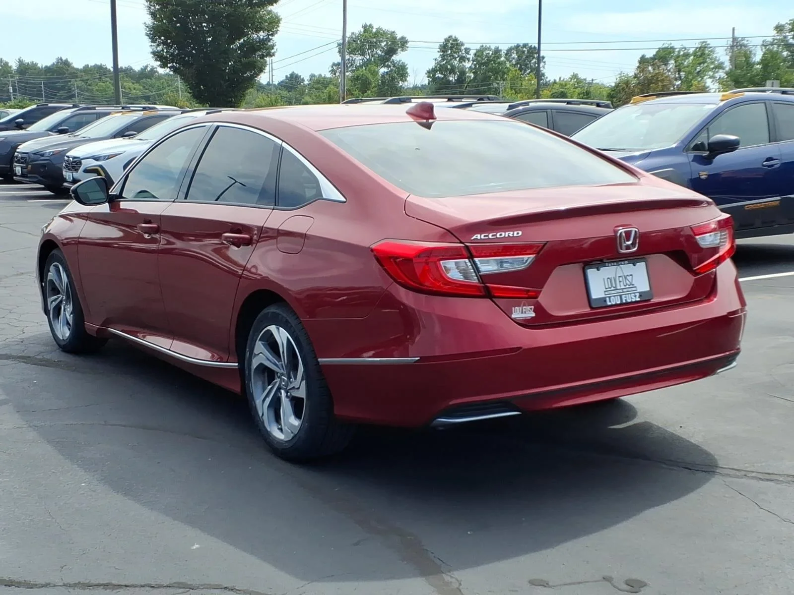 Used 2019 Radiant Red Metallic Honda EX-L image 5