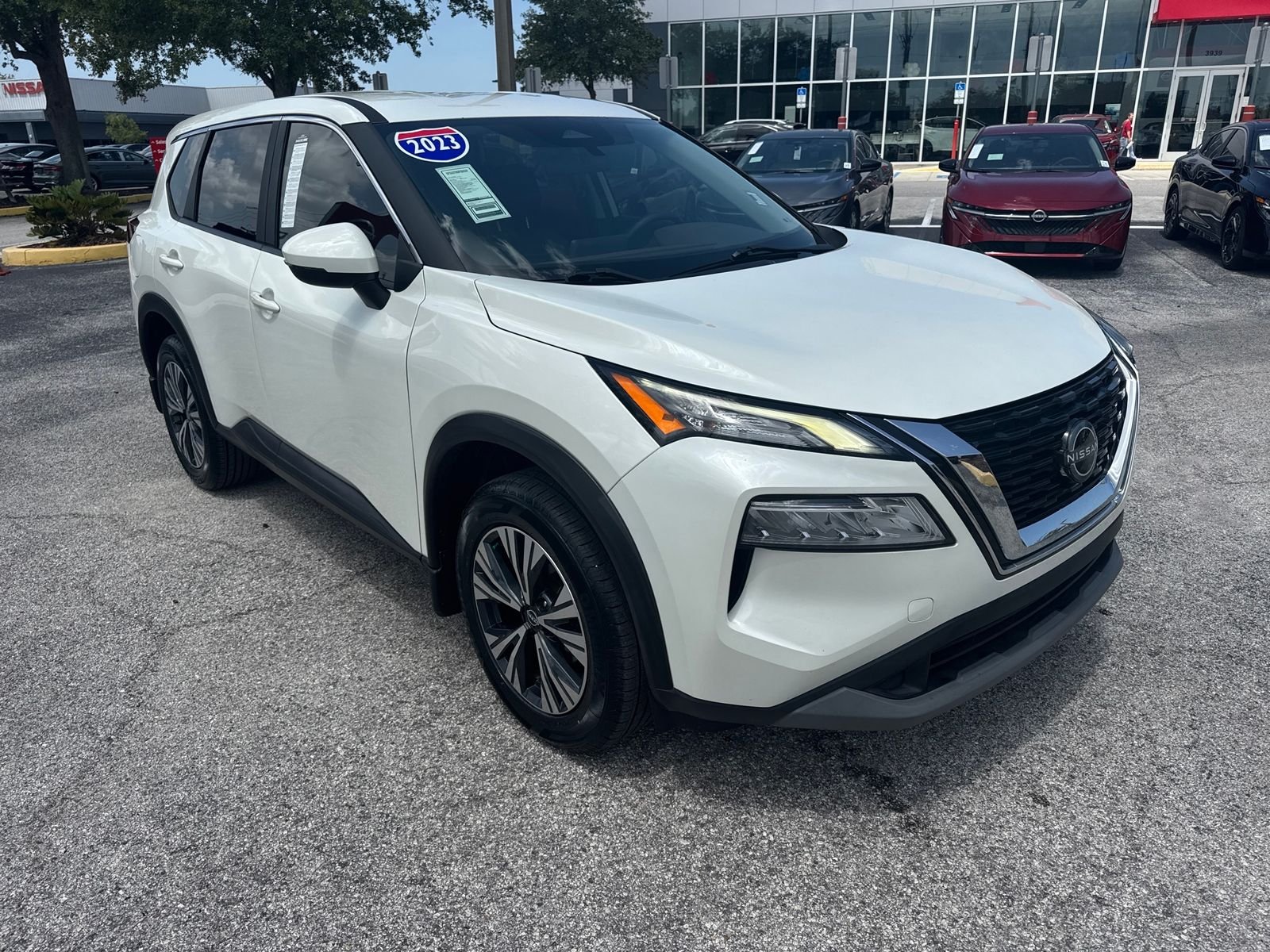 Certified Used 2023 White Nissan SV image 6