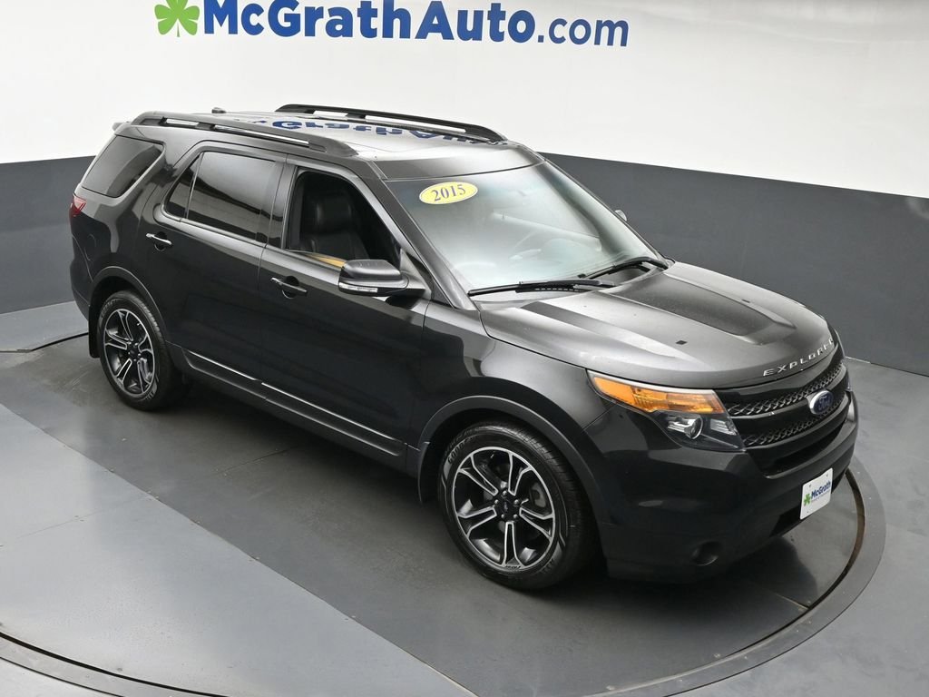 Used 2015 Black Ford Sport image 3