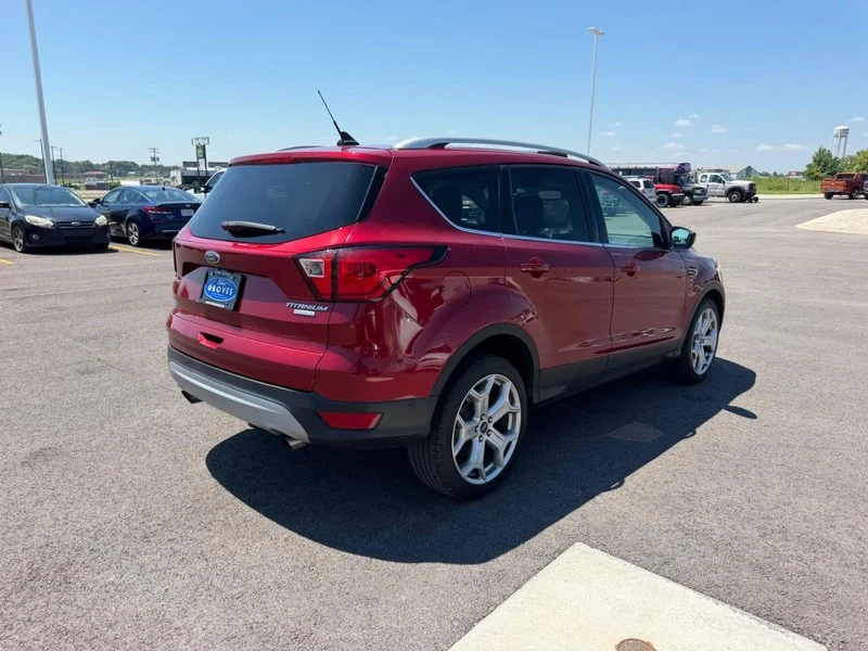 Used 2019 Ruby Red Metallic Tinted Clearcoat Ford Titanium image 5