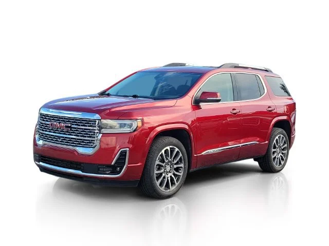 Used 2021 CAYENNE RED TINTCOAT GMC Denali image 3
