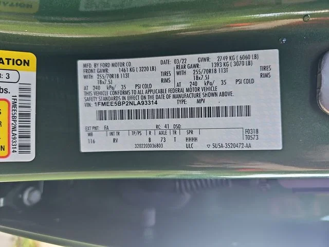 Used 2022 Green Ford Outer Banks image 33
