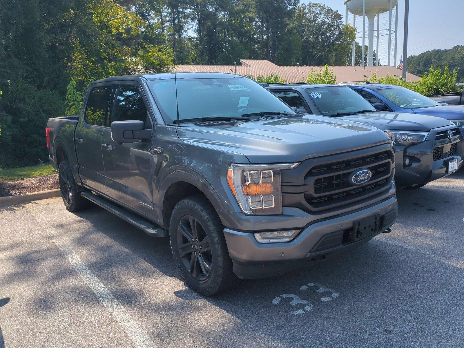 Used 2023 Carbonized Gray Ford XLT image 3