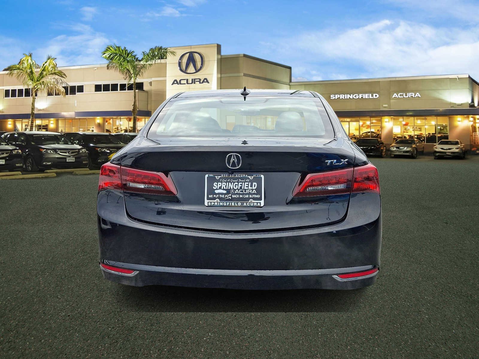 Used 2016 Crystal Black Pearl Acura V6 Tech image 5