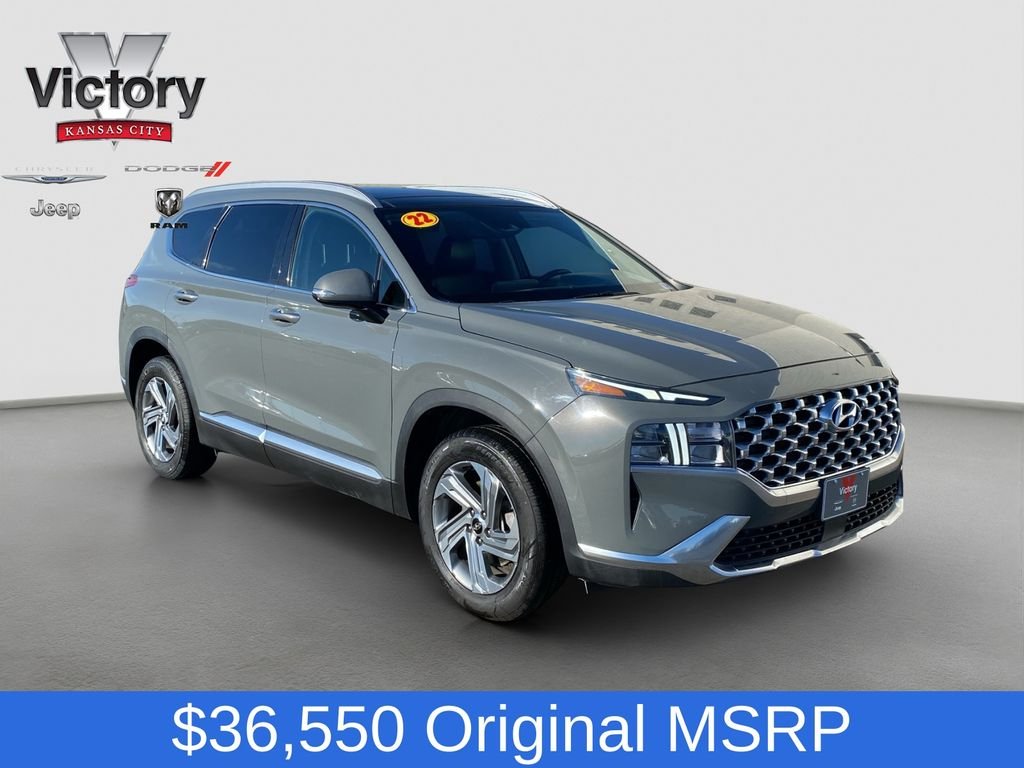 Used 2022 Gray Hyundai SEL image 1