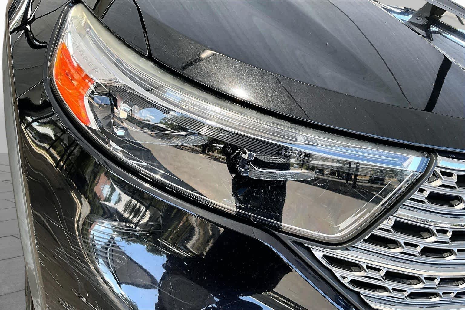Used 2021 Agate Black Metallic Ford Limited image 28