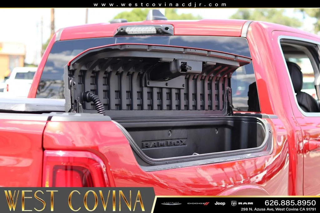 New 2026 Molten Red Pearl-Coat Exterior Paint RAM Tungsten image 11