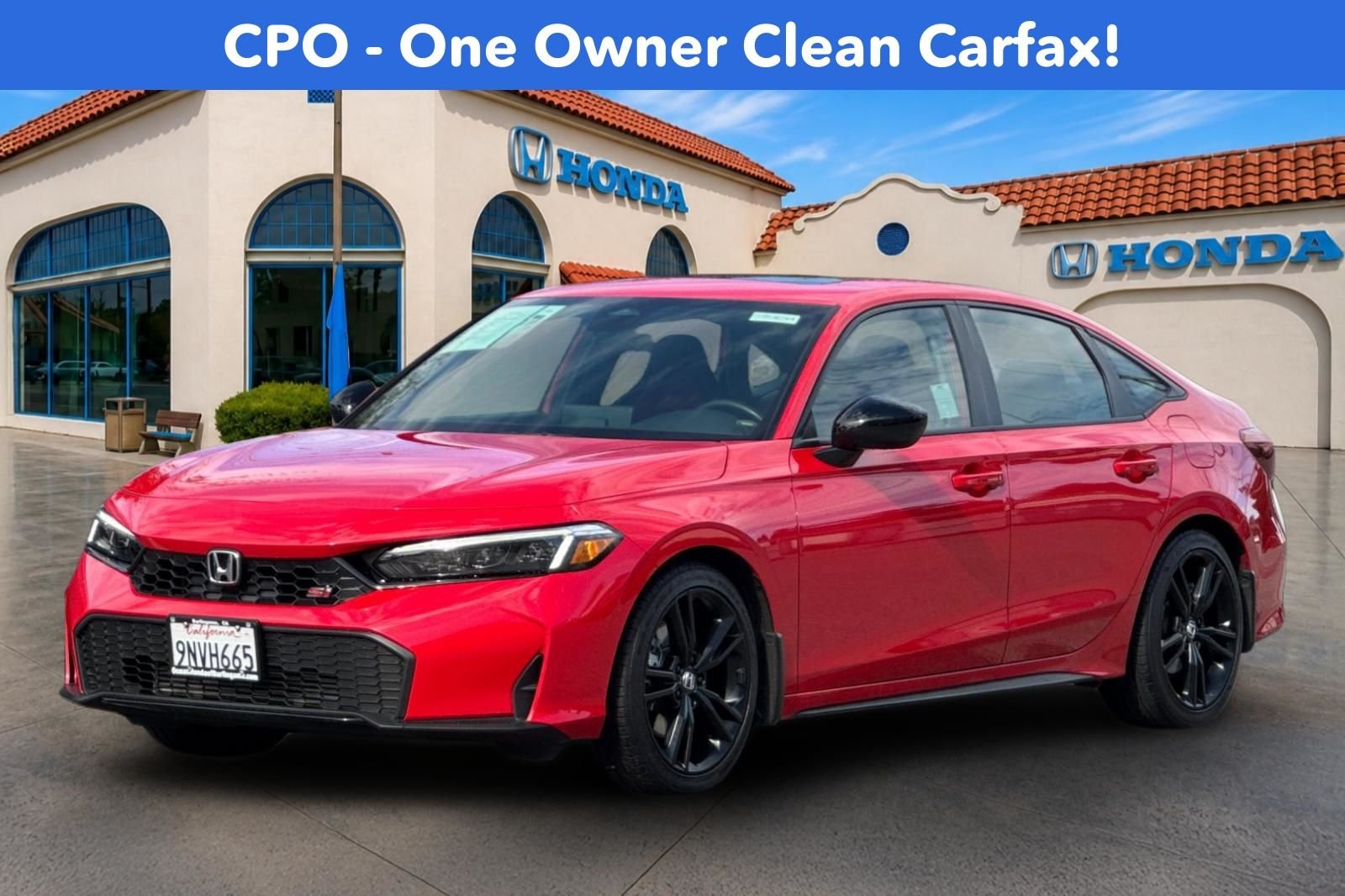 Certified Used 2025 Rallye Red Honda  image 8