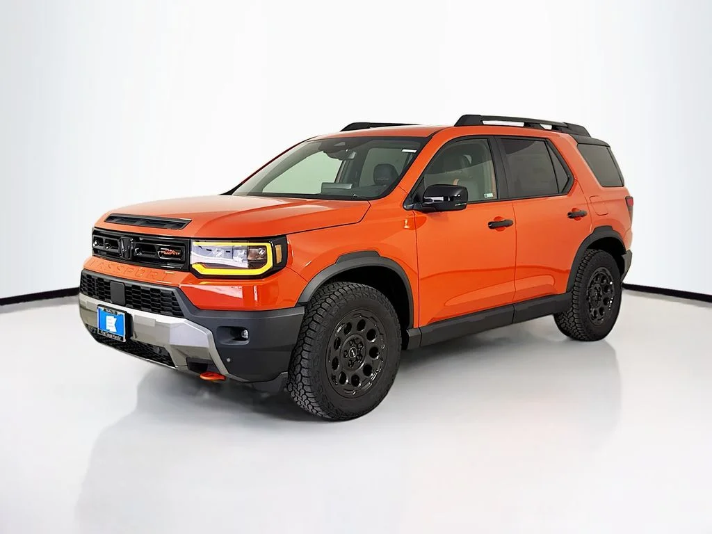 New 2026 Sunset Orange Honda TrailSport Blackout image 4