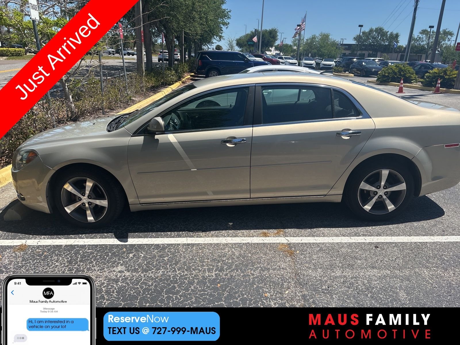 2012 Chevrolet Malibu 1LT