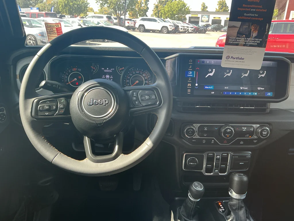 Used 2024 Black Clearcoat Jeep Sport S image 4