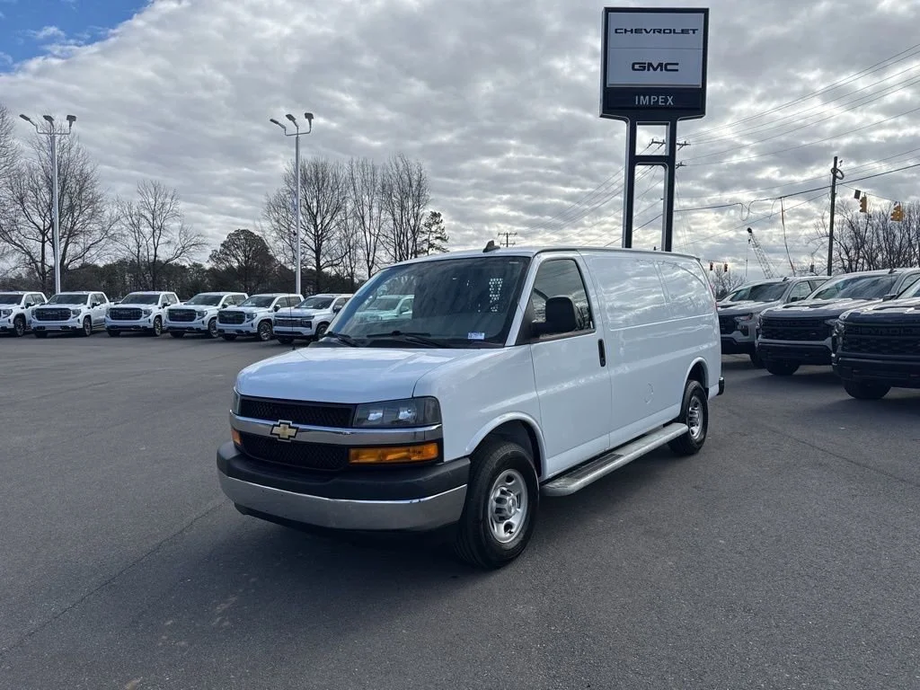 Summit White 2024 Chevrolet Express Cargo 2500 RWD Van Rear-Wheel Drive