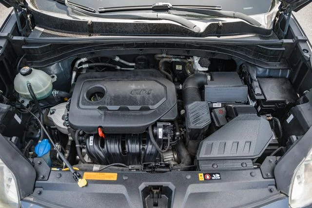 Used 2018 Blue Kia EX image 17