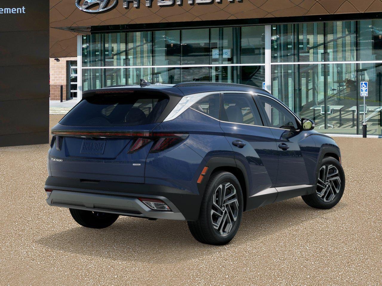 New 2026 Atlantis Blue Hyundai Limited AWD image 4