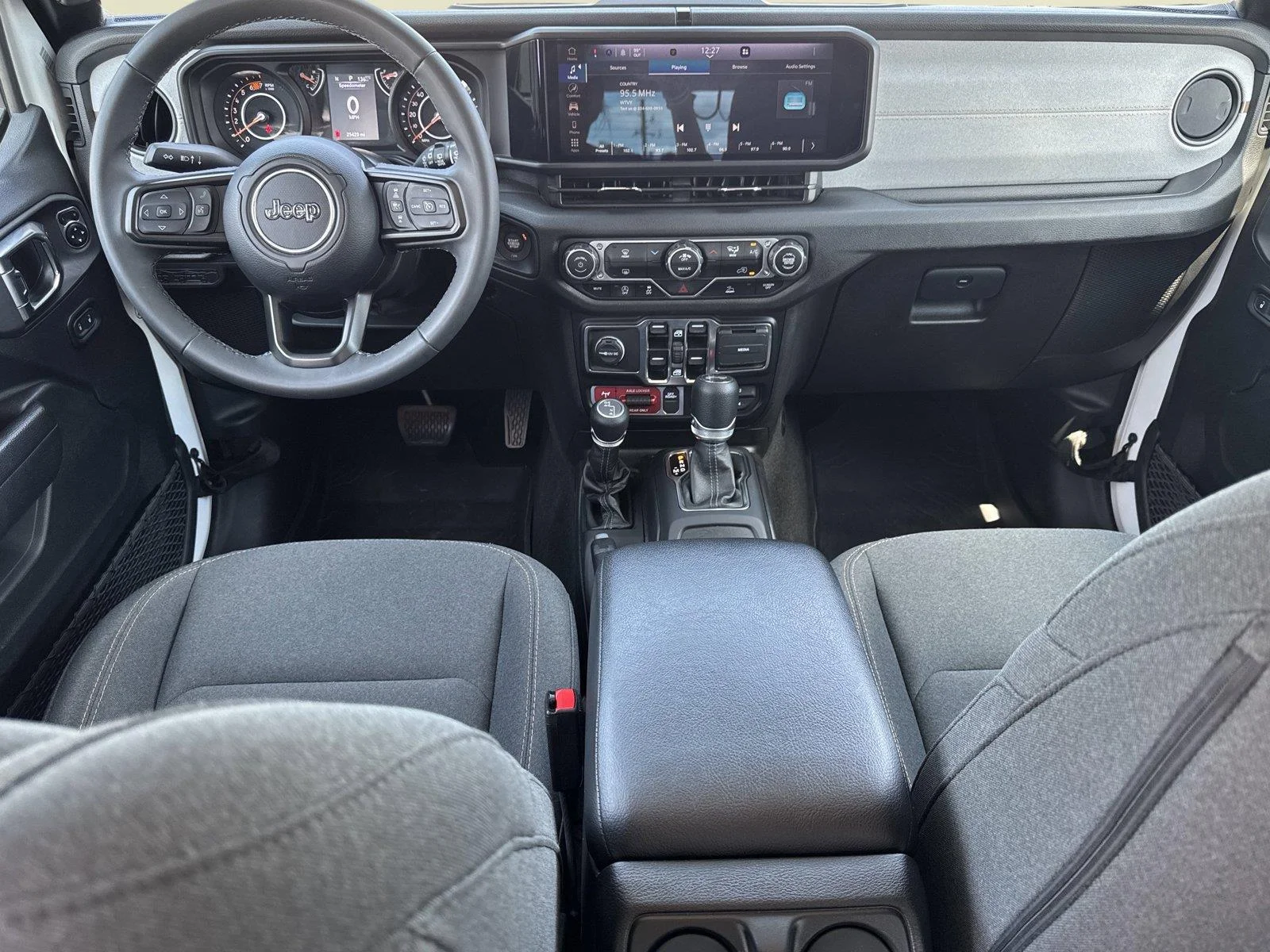 Used 2025 Bright White Clearcoat Jeep Willys image 13