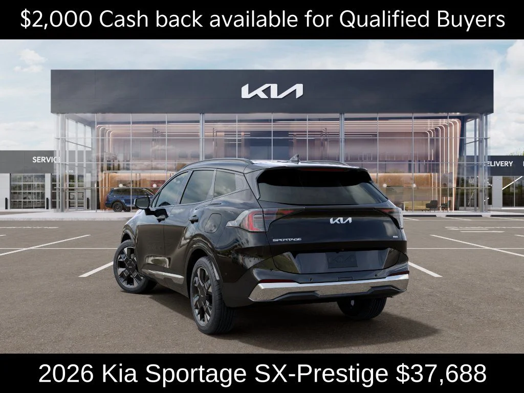 New 2026 Ebony Black Kia SX Prestige image 5