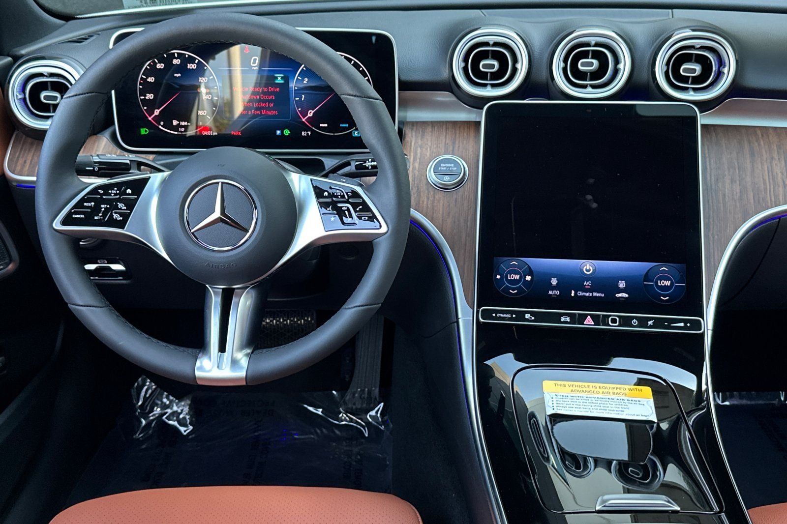 New 2025 Polar White Mercedes-Benz C 300 image 27