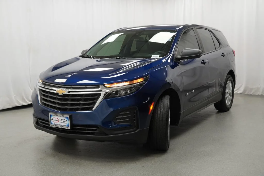 Certified Used 2022 BLUE GLOW METALLIC Chevrolet LS image 5