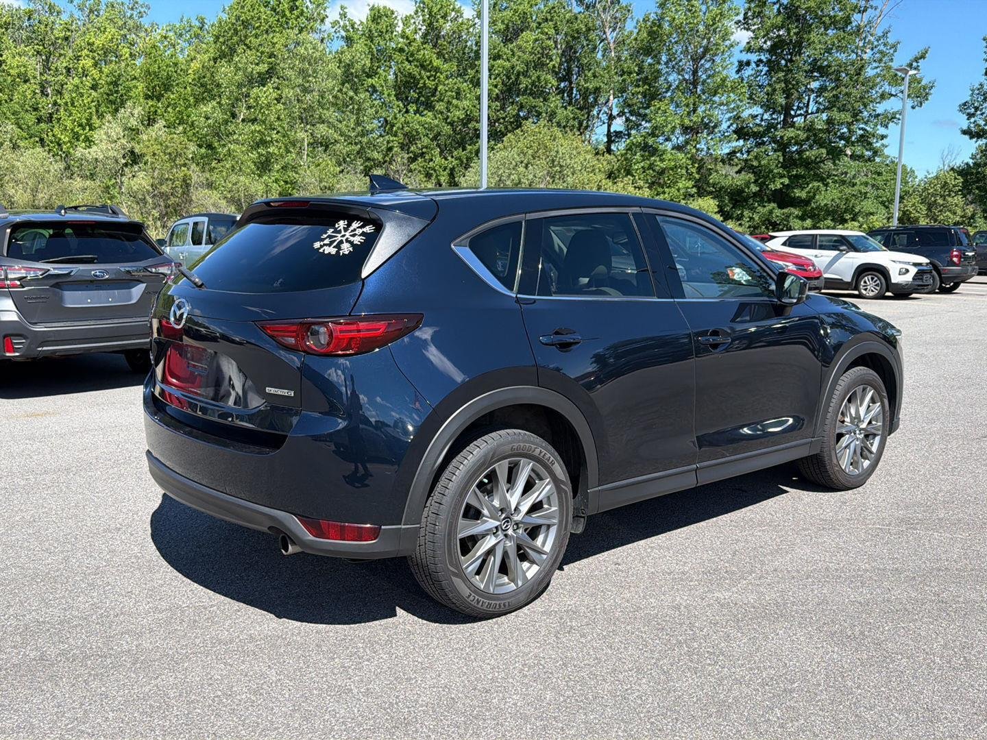 Used 2020 Deep Crystal Blue Mica Mazda Grand Touring image 4