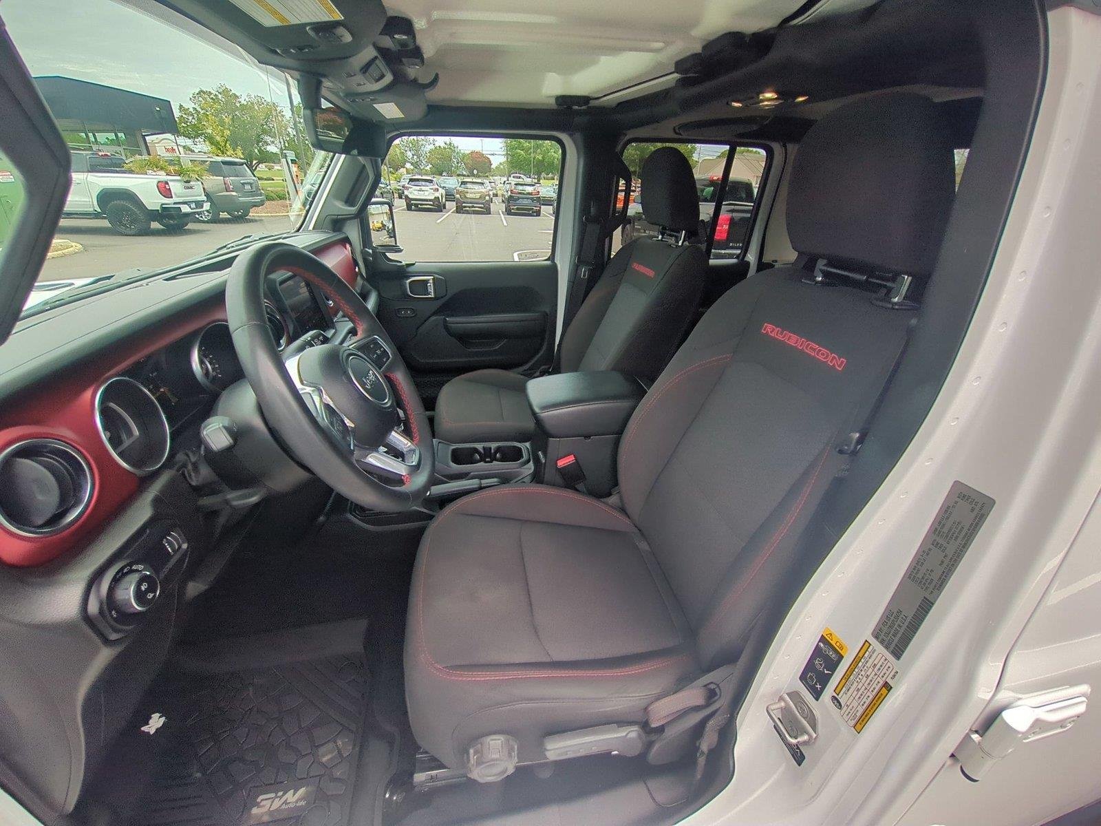 Used 2023 Bright White Clearcoat Jeep Rubicon image 17