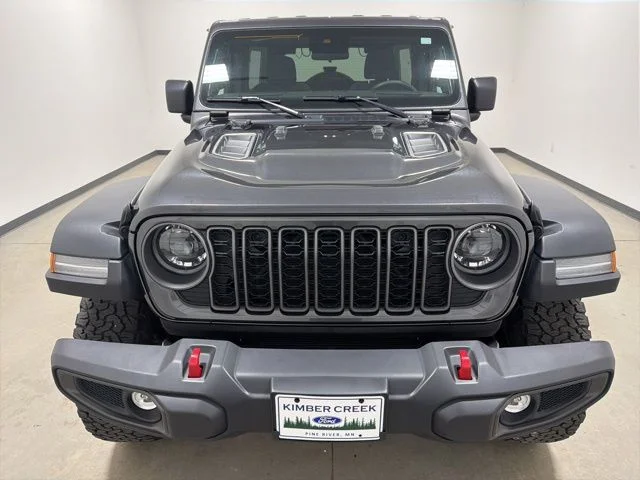 Used 2025 Jeep Wrangler 4-Door Rubicon with VIN 1C4PJXFN3SW523794 for sale in Pine River, Minnesota