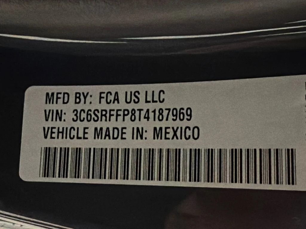 New 2026 Forged Blue Metallic Exterior Paint RAM Big Horn image 43