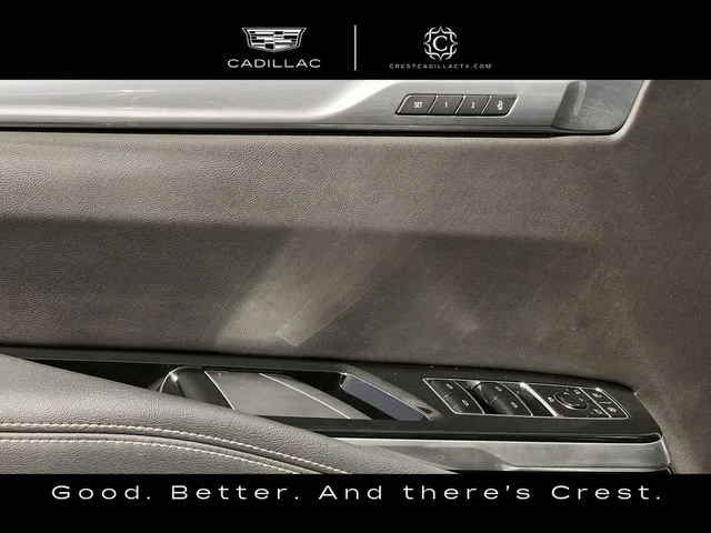 Used 2025 Crystal White Tricoat CADILLAC Sport image 25