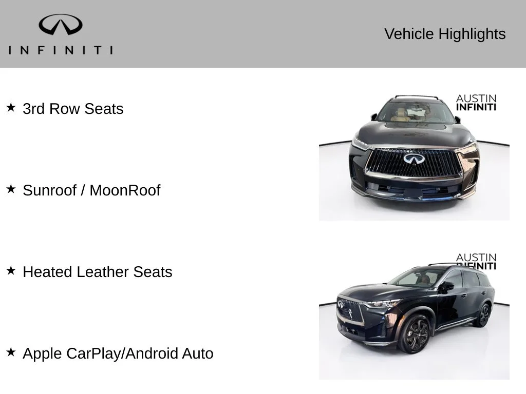 Certified Used 2027 Black INFINITI Autograph image 3