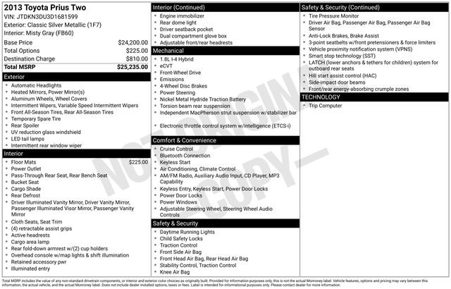 Used 2013 Silver Toyota Two image 31