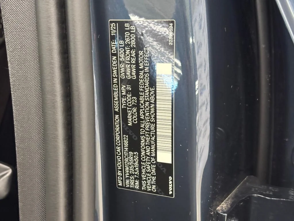 New 2026 Denim Blue Volvo Plus image 26