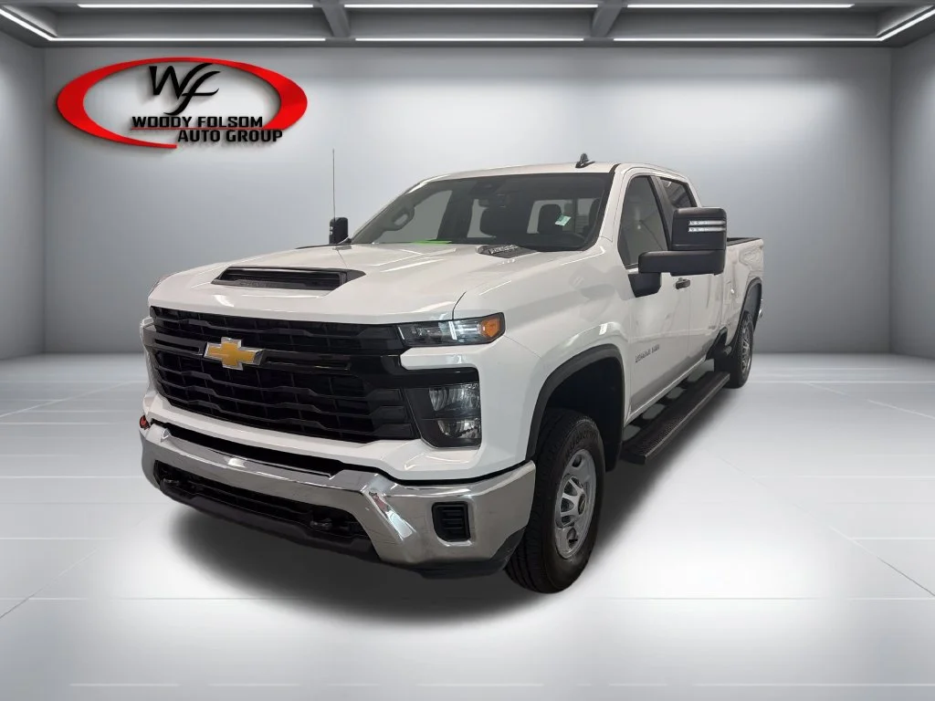 Used 2024 White Chevrolet Work Truck image 3
