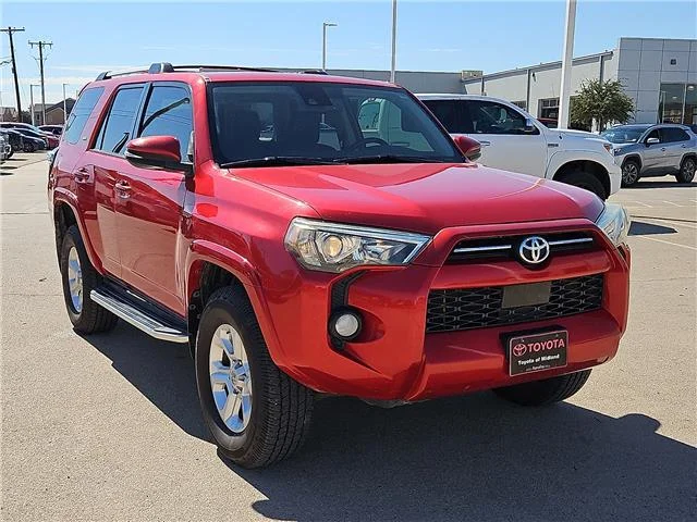 Used 2020 Barcelona Red Metallic Toyota SR5 Premium 4x4 image 5