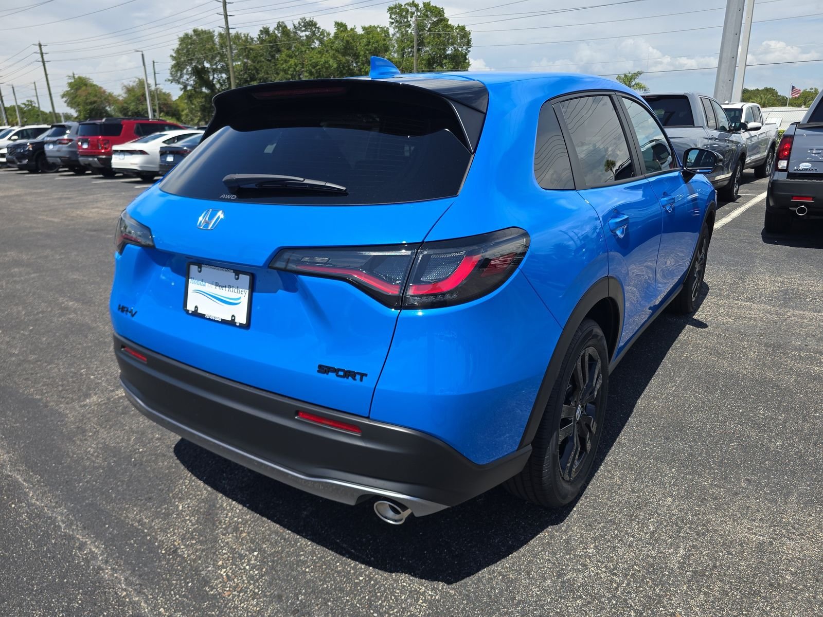 New 2027 Blue Honda Sport image 4