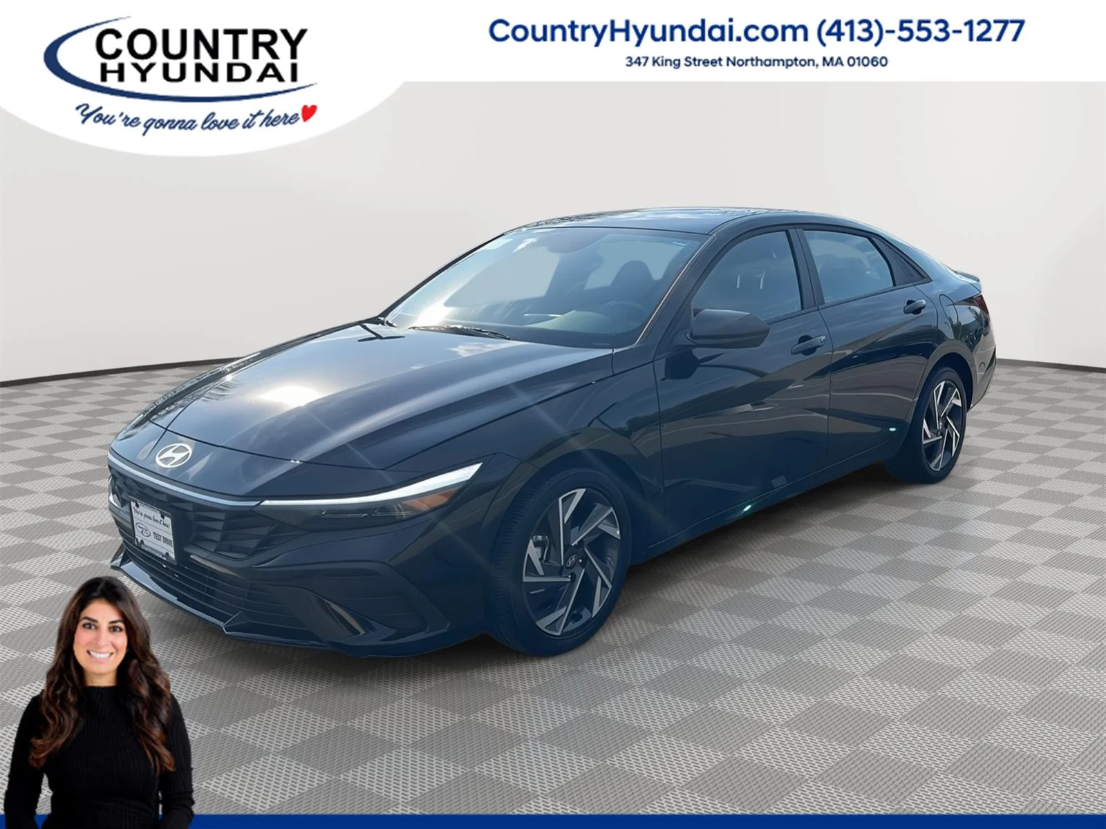 Used 2025 Abyss Black Hyundai SEL Sport image 1