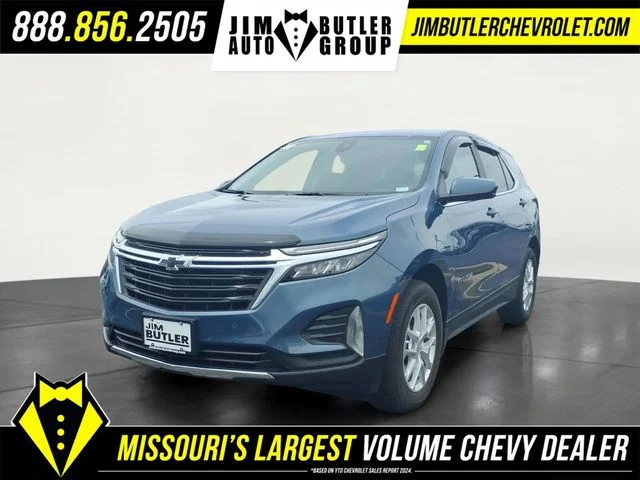Certified Used 2024 Blue Chevrolet LT image 1