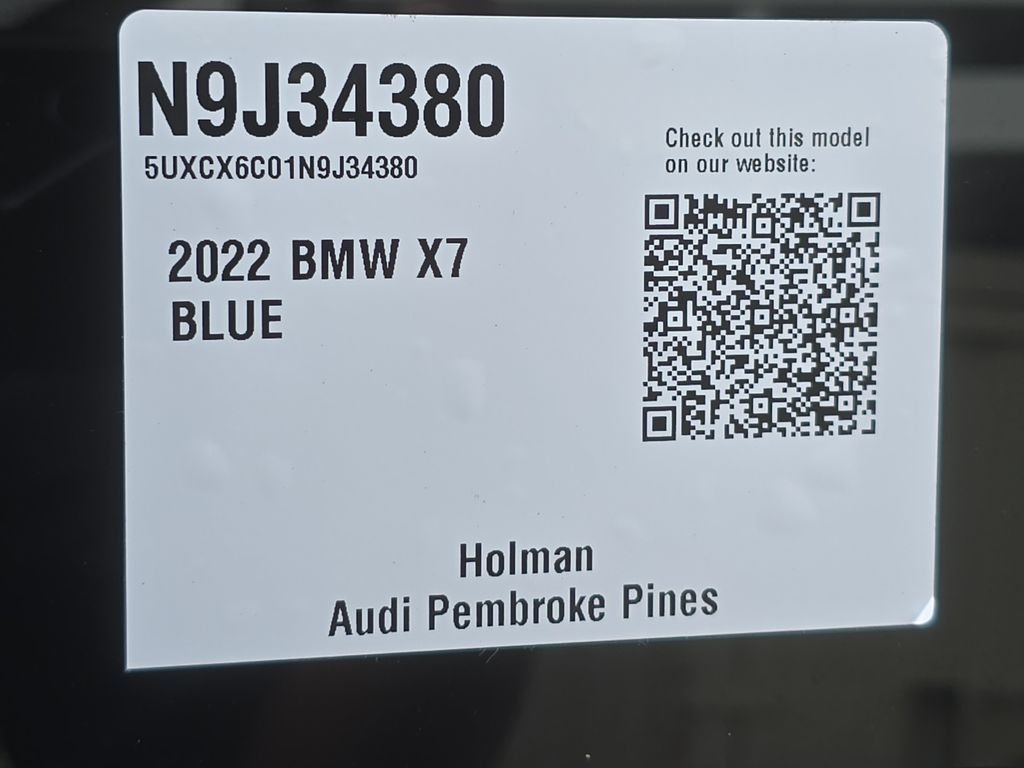 Used 2022 Arctic Grey Metallic BMW M50i image 31