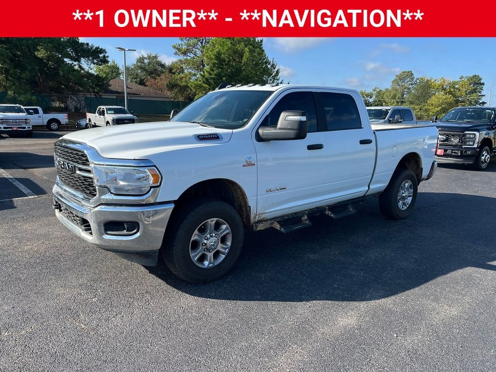 Used 2024 Bright White Clearcoat Ram Big Horn image 2
