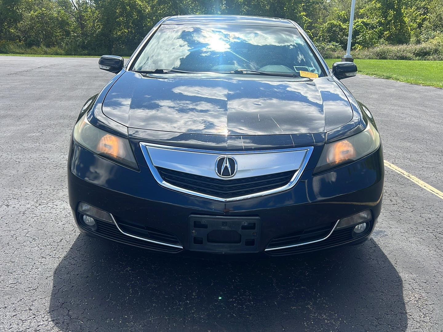 Used 2013 Crystal Black Pearl Acura Tech image 2