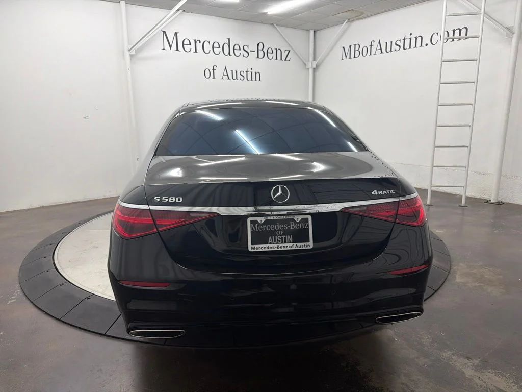 Certified Used 2022 Black Mercedes-Benz S 580 image 7
