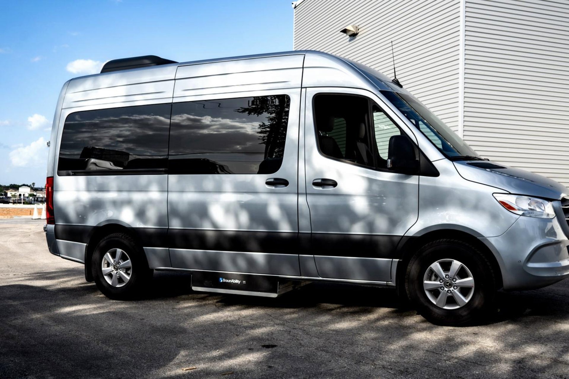 New 2025 high-tech silver metallic Mercedes-Benz Passenger 144 WB image 5